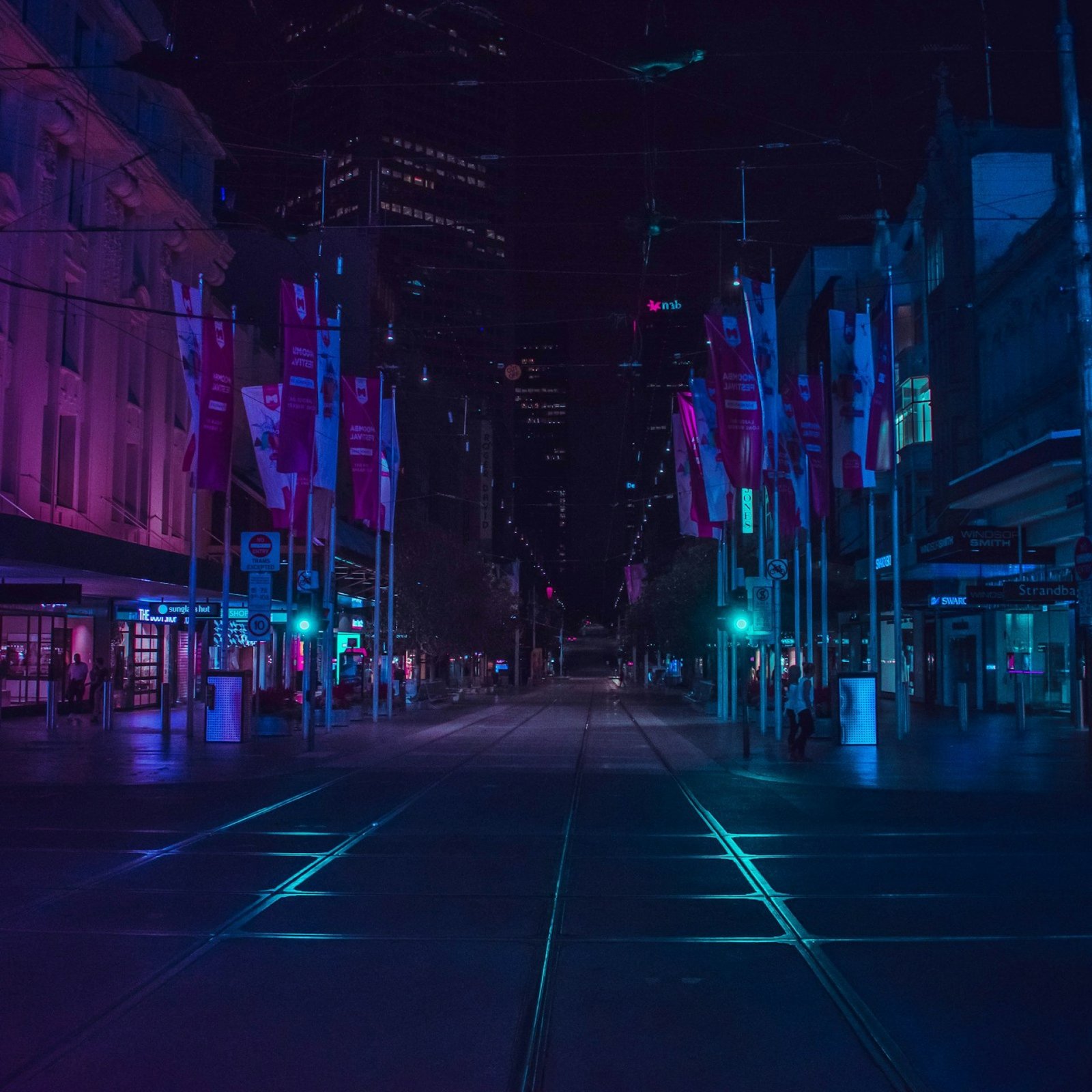 City lights